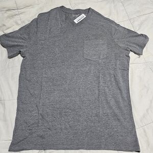 Old Navy Gray Pocket Tee